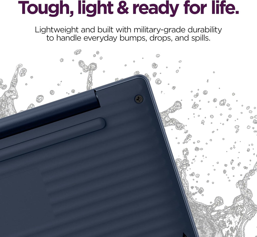 Lenovo Chromebook m 14' - Everyday Laptop - Google Gemini - MediaTek Kompanio 540 CPU - 14' WUXGA IPS Display - 8GB RAM - 64GB UFS Storage - Integrated Arm Mali-G57 MC2 GPU - Cosmic Blue