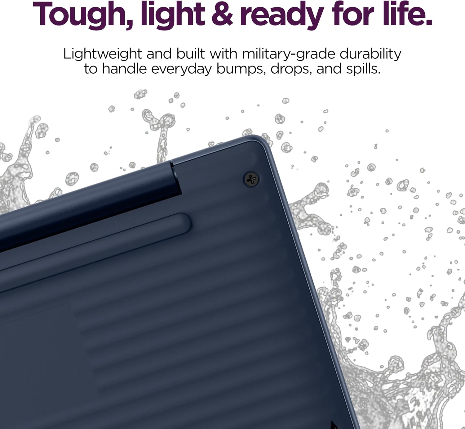 Lenovo Chromebook m 14' - Everyday Laptop - Google Gemini - MediaTek Kompanio 540 CPU - 14' WUXGA IPS Display - 8GB RAM - 64GB UFS Storage - Integrated Arm Mali-G57 MC2 GPU - Cosmic Blue