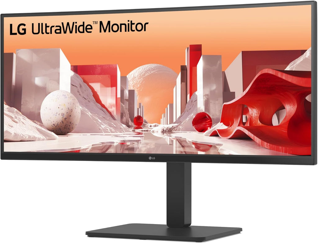 LG 34U65ZA-B UltraWide 34-Inch 3800R Curved Monitor QHD (3440 x 1440) IPS, Built-in Power, 3800R, HDR10, HDMI, DisplayPort, USB Type-C 90W PD, Built-in Speaker, Tilt/Height/Swivel Stand, Black