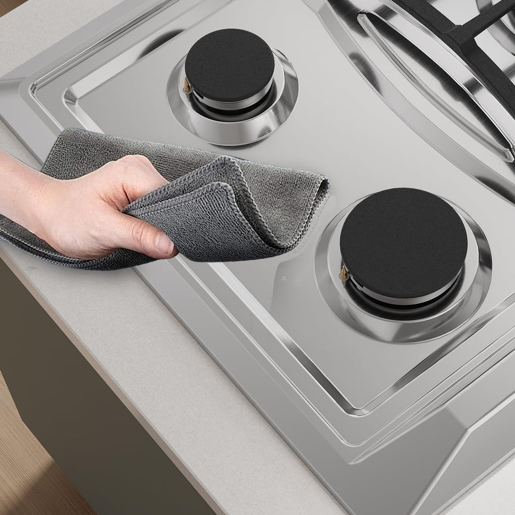 Empava 36 Gas Cooktop with 5 Italy Sabaf Sealed Burners NG/LPG Convertible in Stainless Steel Model 2020, 30 inches