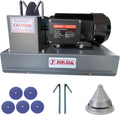 JLD10-8 Lawn Mower Blade Sharpener, 2/3HP 500W Grinder Sharpening Machine with 7-inch Ceramic Grinding Wheel and Balancer and 5 Sanding Discs
