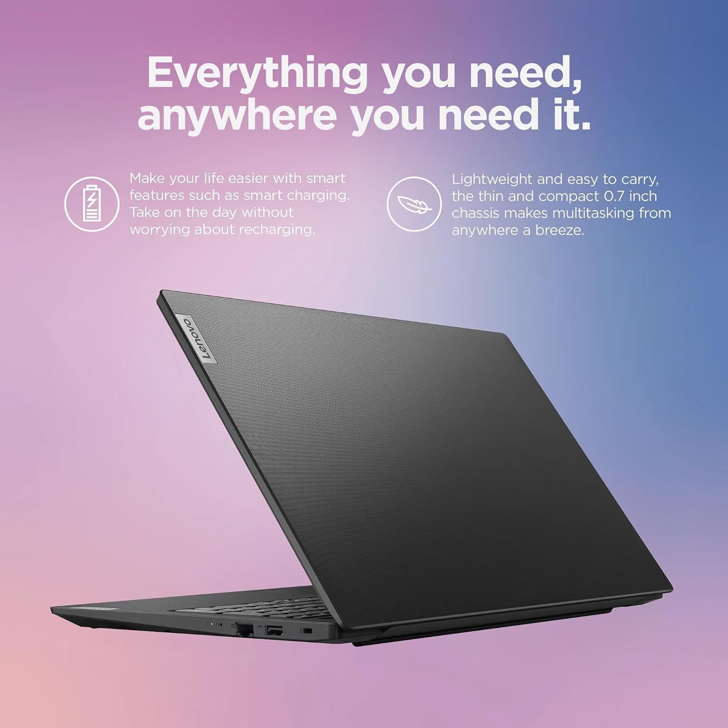 Lenovo V15 Flagship Laptop for 2025 Business Student, 15.6' FHD Display, 8-Core AMD Ryzen 7 CPU, 16GB RAM + 1TB Storage (512GB SSD + 500GB Ext), RJ45, MarxsolAccessory, Lifetime MS Office, Win 11 Pro