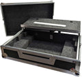 Harmony Cases HCMIXSTREAMPRO Flight Case Compatible with Mixstream Pro Standalone DJ Console with Convenient Cable Port & Sticker Strip to Secure Laptop for Maximum Protection