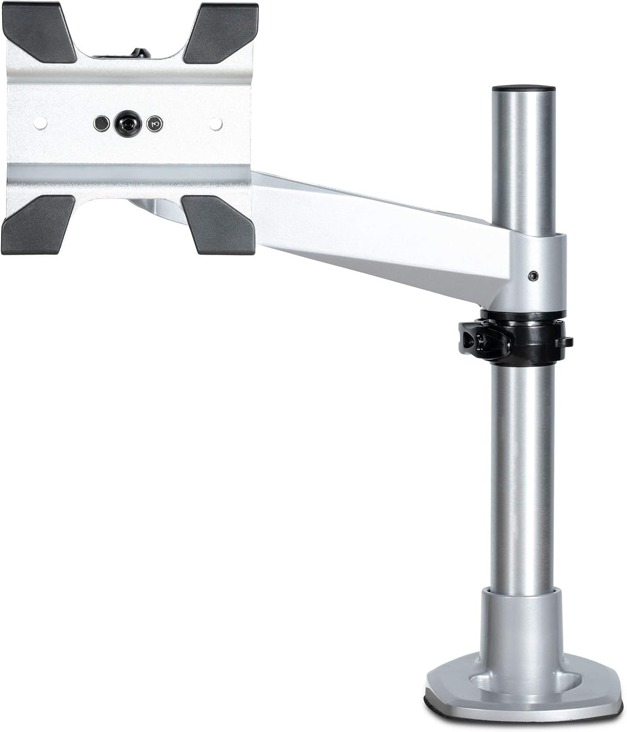 StarTech.com Desk Mount Monitor Arm, for UHD, iMac and Apple Thunderbolt Displays up to 49' (30.9lb/14kg), Articulating Height Adjustable Single Monitor Pole Mount, Clamp or Grommet Base, TAA