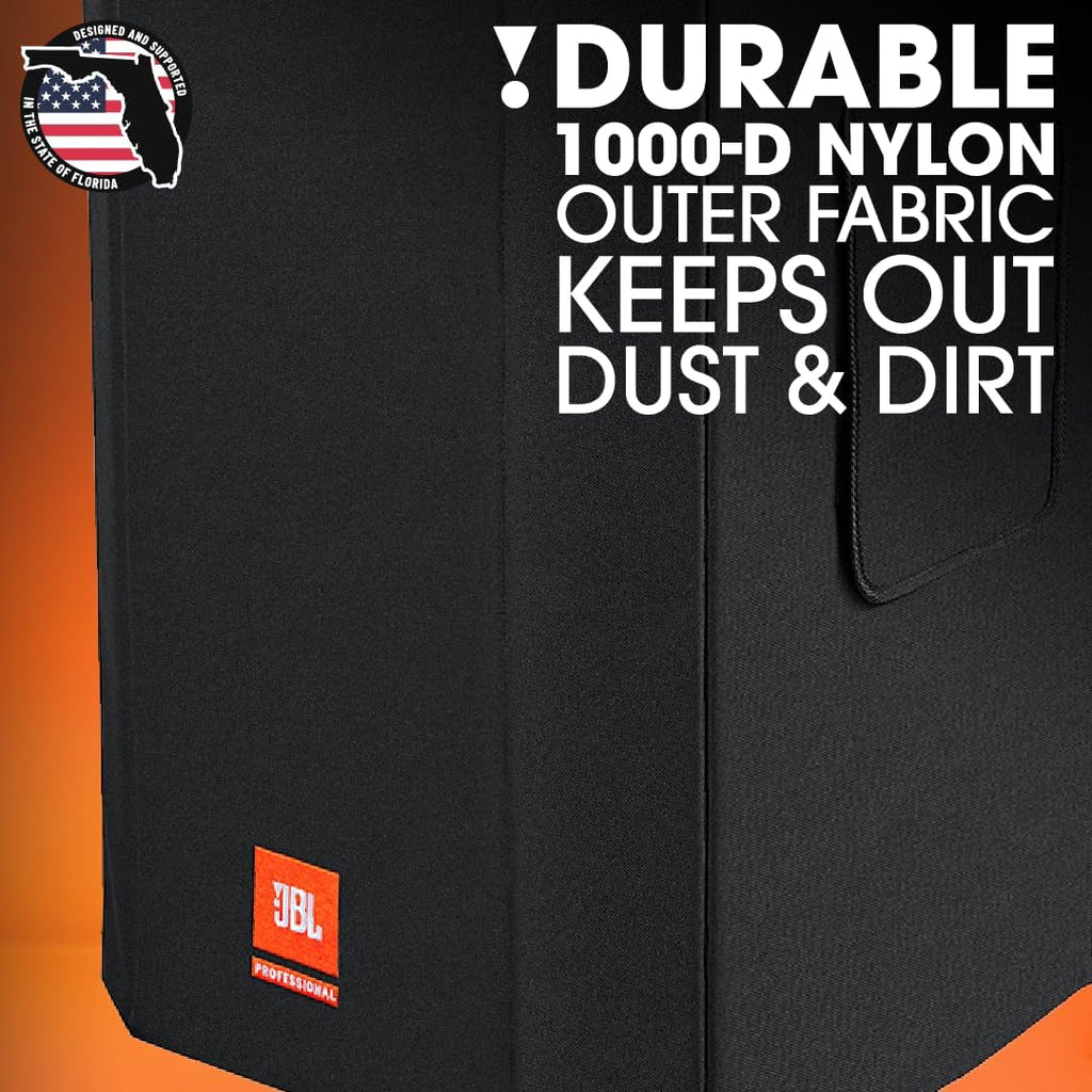 JBL Bags SRX 800 Series Deluxe & Durable Nylon Speaker Case with Handle Access Points Designed for SRX828SP Loudspeaker, (SRX828SP-CVR-DLX)