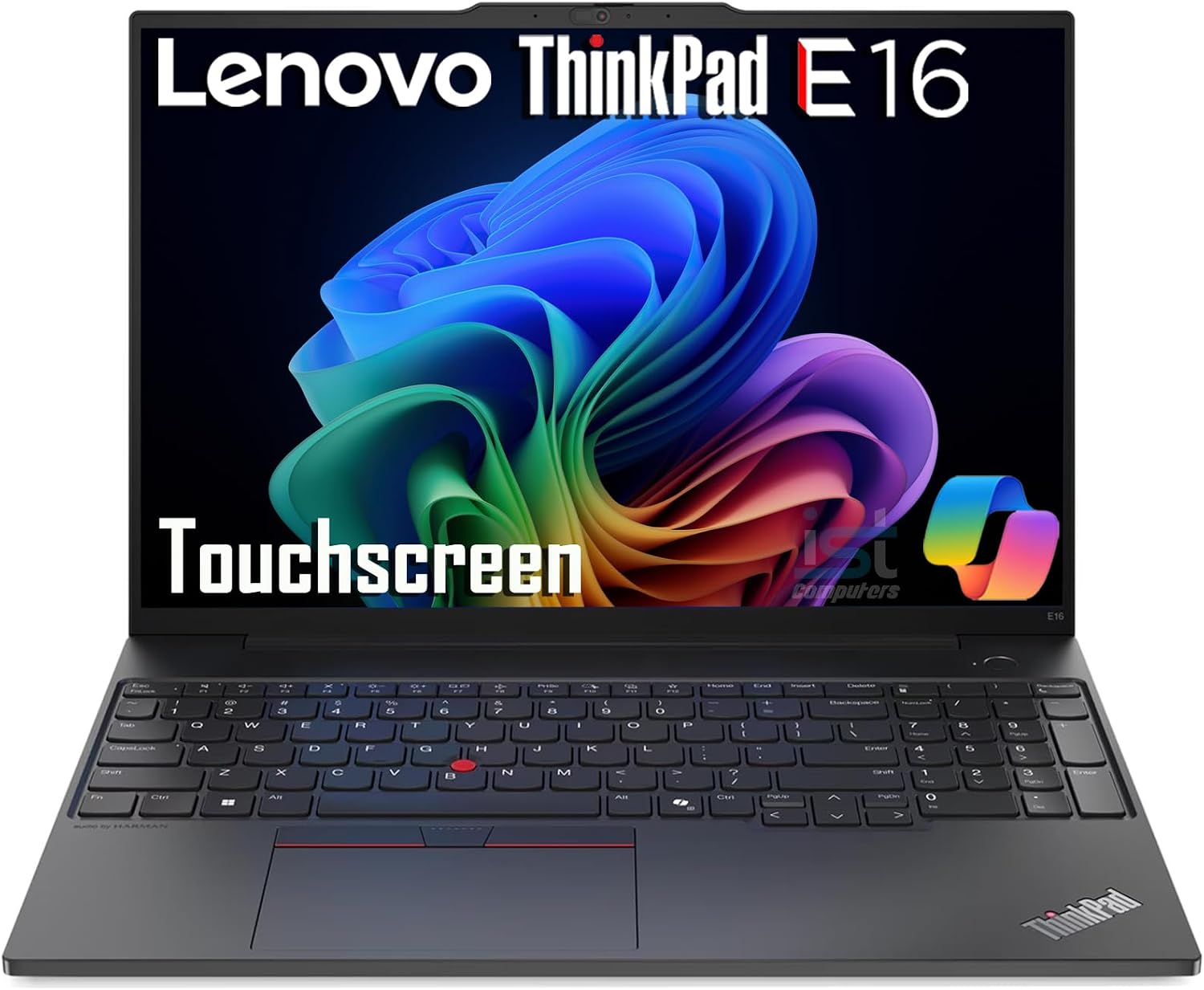 Lenovo ThinkPad E16 Gen 2 Business Laptop (16' FHD+ Touchscreen, AMD Ryzen 7 7735U (> Intel i7-1355U), 16GB DDR5 RAM, 512GB SSD), Backlit KB, 1080p Webcam, Wi-Fi 6E, Ethernet, Win 11 Pro w/ Copilot
