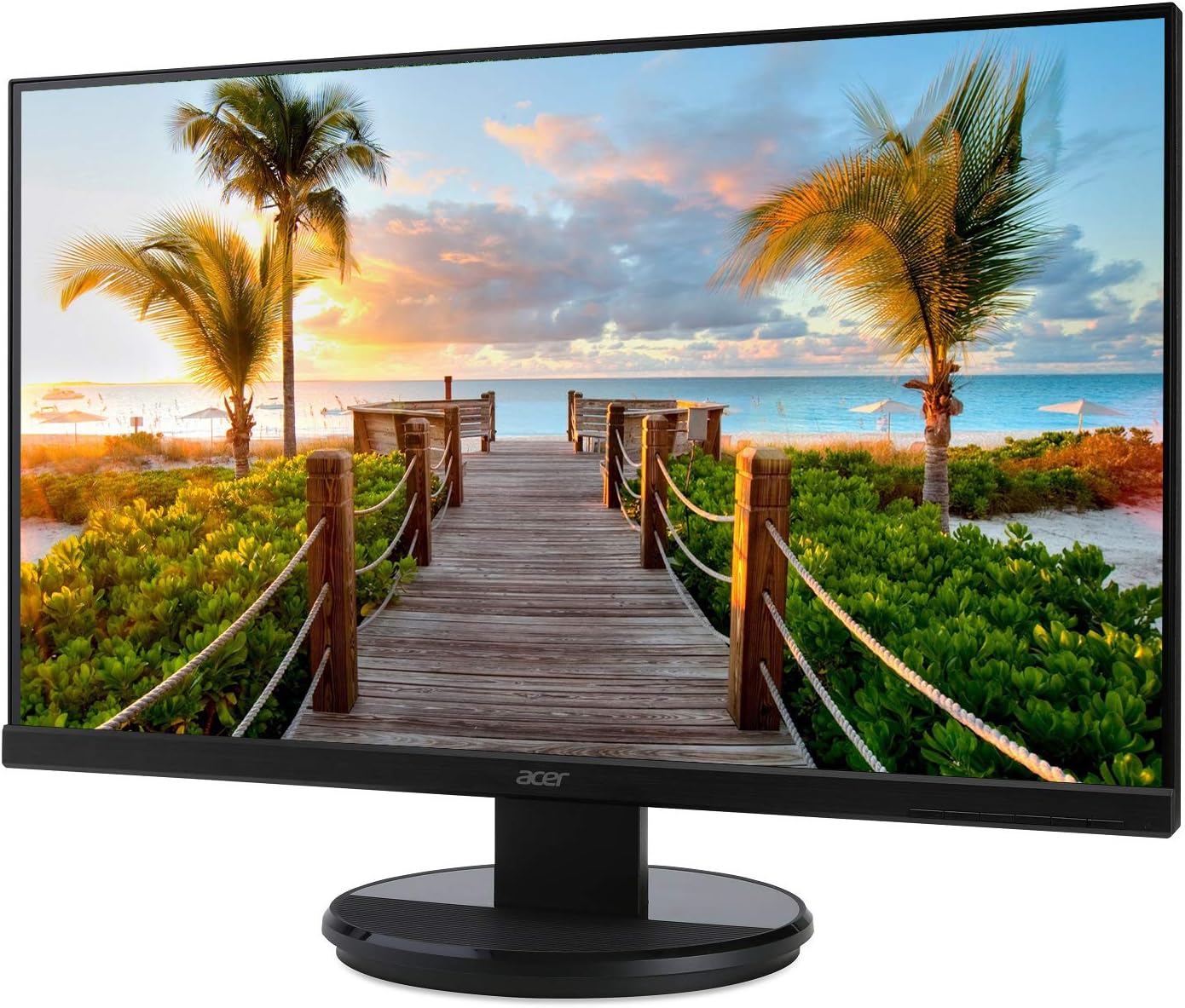 acer KB272HL bix 27' Full HD (1920 x 1080) Vision Care VA Monitor with Flicker-Less, Blue Light Filter and AMD FREESYNC Technology (HDMI & VGA Port),Black