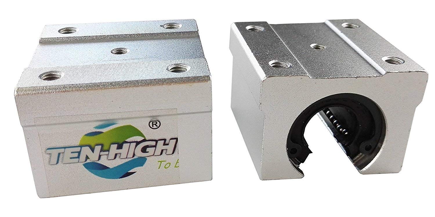 TEN-HIGH SBR30 1600mm Linear Guide Rail Linear Motion Slide Rails, for CNC Machine and 3D Printer, 1pcs Rail + 2pcs SBR30UU Blocks Bearing