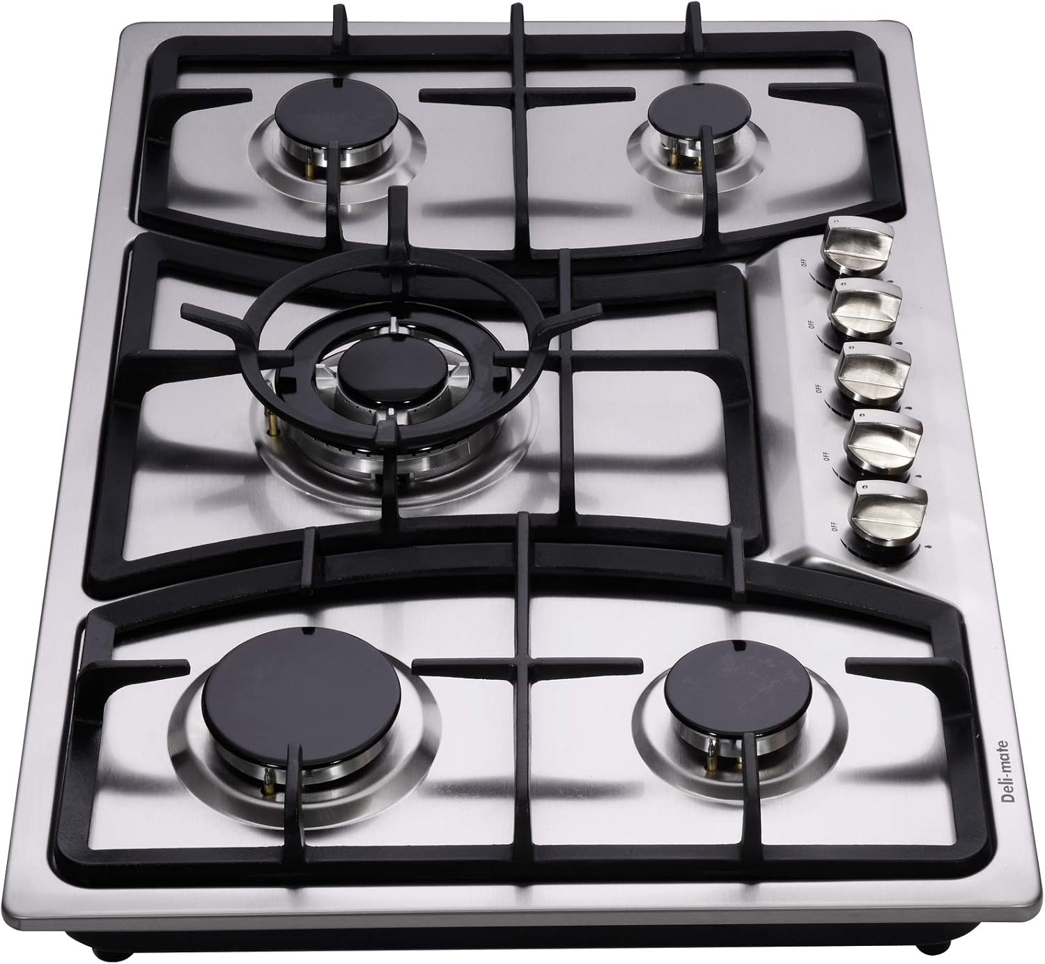 30 Inch Gas Cooktop LPG/NG Convertible Gas Burner Stainless Steel Gas Hob Built-In Gas Cooktop DM527-SA03Z Gas Stovetop