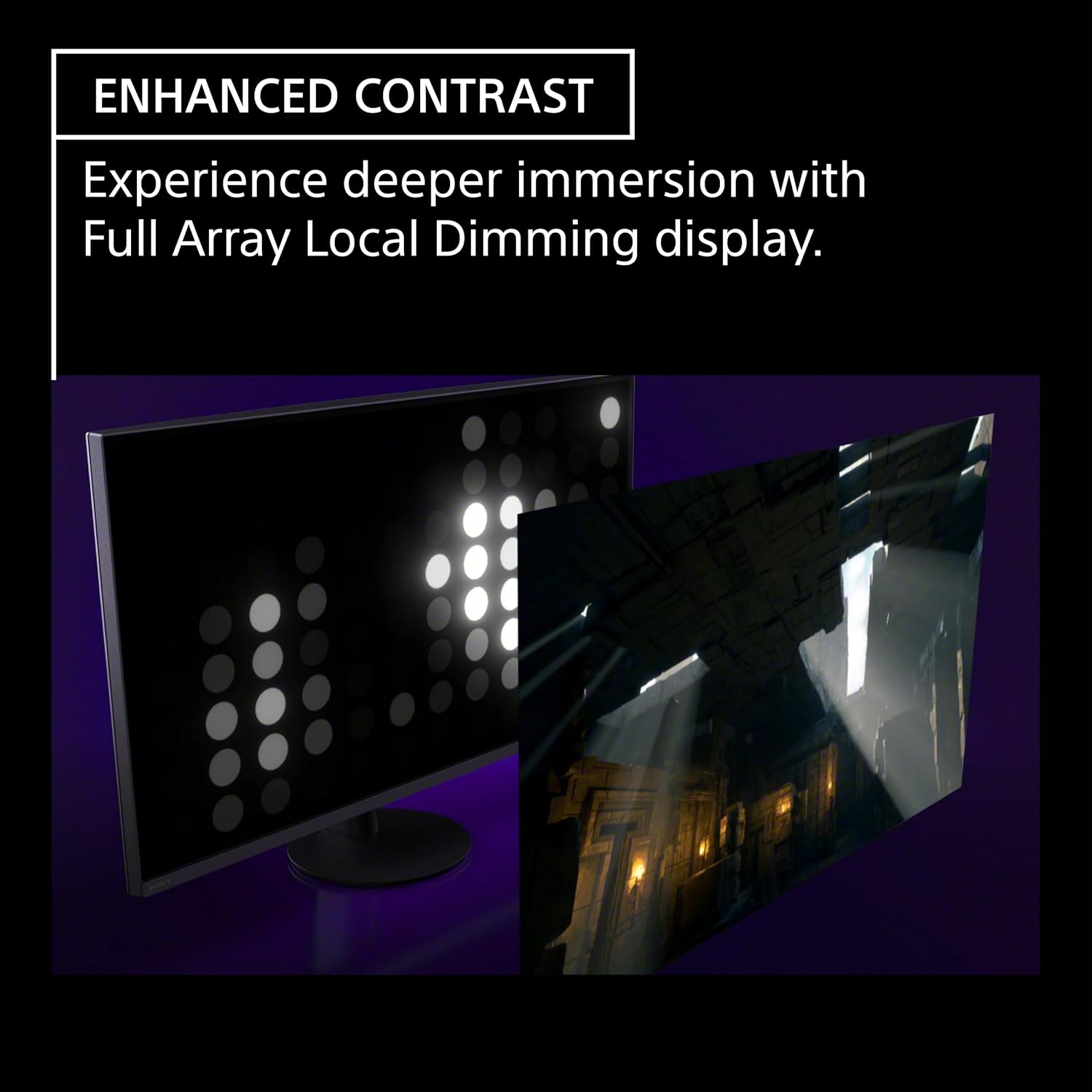 Sony INZONE M9 II 27' 4K UHD (3840 x 2160) 160Hz Full Array LED 1ms GtG NVIDIA G-SYNC Gaming Monitor, DisplayHDR 600, Built-in Speakers, DisplayPort 2.1 (UHBR10) /VRR HDMI 2.1-3 Year Limited Warranty