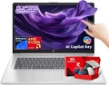 HP 17-inch Touchscreen Business Laptop - AMD Ryzen 5 7430U(4.3GHz Max) · HD+ Display · AI Copilot Key · Fast Charge · Privacy Camera · Wi-Fi 6 · Win 11 Pro · Redragon Kit (32GB RAM | 1TB SSD)