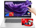 HP 17-inch Touchscreen Business Laptop - AMD Ryzen 5 7430U(4.3GHz Max) · HD+ Display · AI Copilot Key · Fast Charge · Privacy Camera · Wi-Fi 6 · Win 11 Pro · Redragon Bundle (16GB RAM | 1TB SSD)