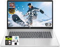 HP 17.3' FHD IPS Laptop, Quad Core AMD Ryzen 5 7520U (Beat i7-1255U) 8GB DDR5 RAM 1TB SSD, Business-Student Laptop with Copilot AI Fast Charge Private Webcam Wifi6 Win11, w/GM Accessory