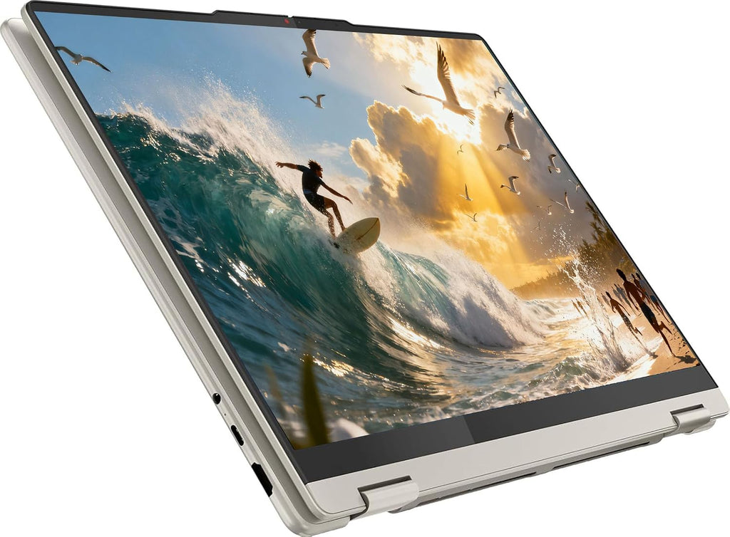 Lenovo Yoga 7 2-in-1 Laptop 16' 2K Touchscreen, AMD Ryzen AI 5 340 Up to 4.8GHz, AMD Radeon 840M, 16GB LPDDR5X, 1TB SSD, WiFi 7, Backlit KB, Fingerprint, Windows 11 Pro W/BWE Accessorie