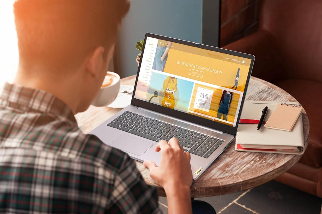 Lenovo Chromebook Premium 15.6' FHD Slim Light Laptop Computer Business & Student, Intel Celeron N4500, 4GB RAM, 192GB Storage (64GB eMMC+ 128GB Card), WiFi 6, Long Battery, Chrome OS HubxcelAccessory