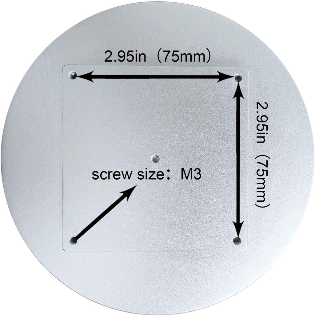 VSDISPLAY 5 Inch Round Touch Display Monitor 1080x1080 Resolution 400Nits IPS LCD Screen Supports Mini H Video Input