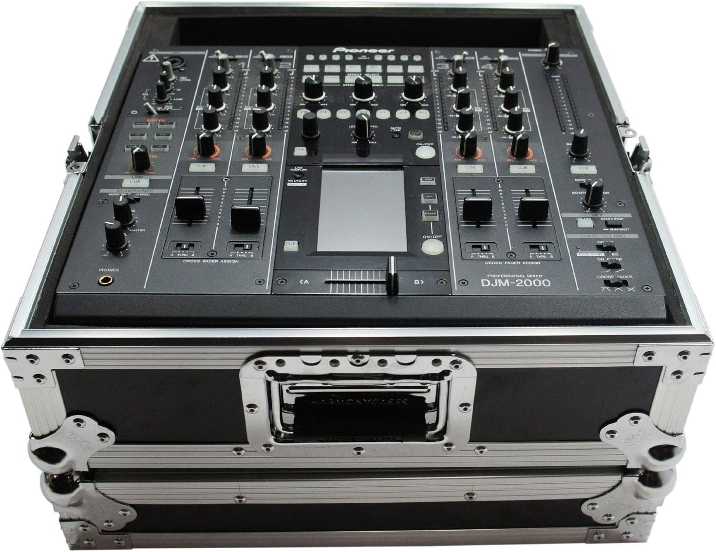 Harmony Audio Cases HCDJM2000 Flight Road Mixer Road Travel Case Compatible with Pioneer DJM-2000