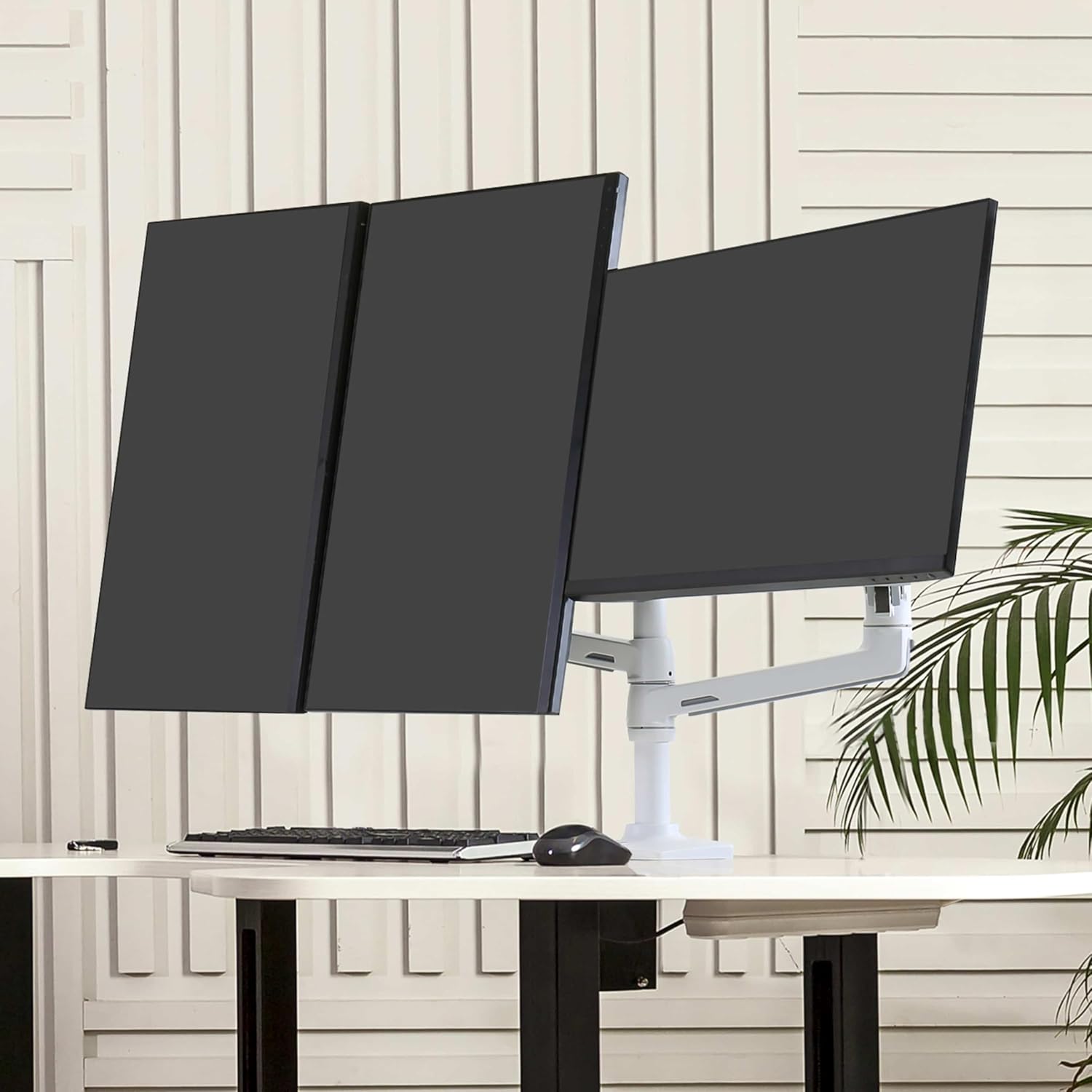 Ergotron � LX Monitor Arm, Extension, and Collar Kit � Add-on for LX Tall Pole Monitor Arms � White