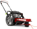 Earthquake Walk Behind String Mower With 160cc Viper 4-Cycle Engine, 22' Cutting Diameter, 14' Never-Go-Flat Wheels, Easy Assembly, Adjustable Handlebar, Model # 40314