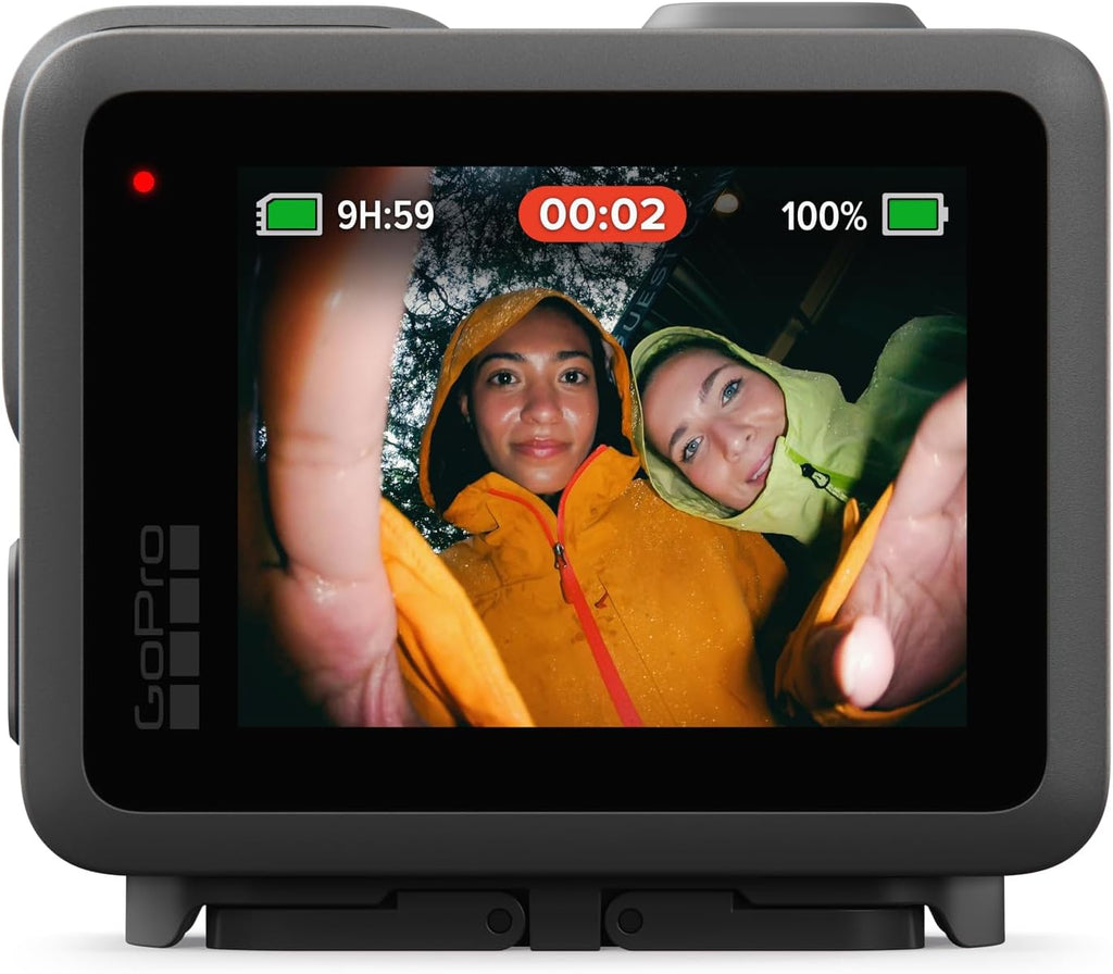 GoPro LIT Hero - Lightweight, Compact, Waterproof Action Camera with Built-in Light, 4K60 Ultra HD Video, 12MP Photo, Touch Screen, HyperSmooth Stabilization