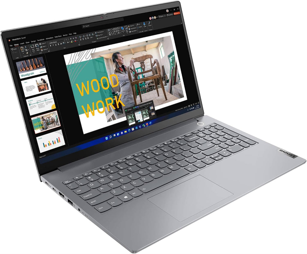 Lenovo ThinkBook 15 G4 Home & Business Laptop (AMD Ryzen 7 5825U 8-Core, 16GB RAM, 512GB SSD, AMD Radeon, 15.6' 60 Hz Full HD (1920x1080), Fingerprint, WiFi, Bluetooth, Win 11 Pro) (Renewed)