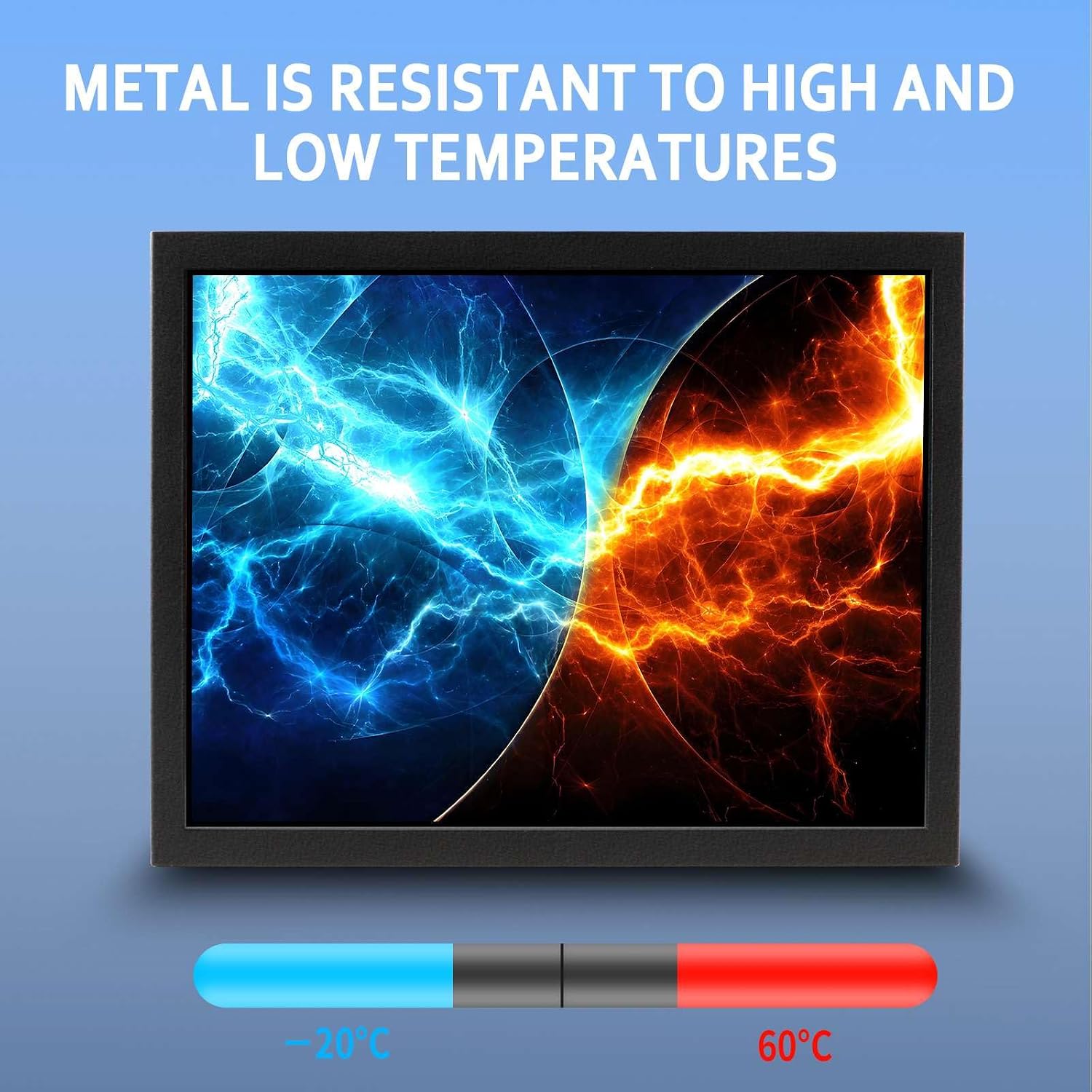 VSDISPLAY 15 Inch 1000 Nits High Brightness Touch Screen LCD Monitor 1024x768 IPS Outdoor Industrial Display with H/D DVI VGA Video Input