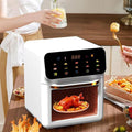 Air Fryer Toaster Oven Combo - 11-in-1 Digital Convection Oven with Grill, Bake, Roast, Reheat, Broil, Dehydrate, Easy Clean