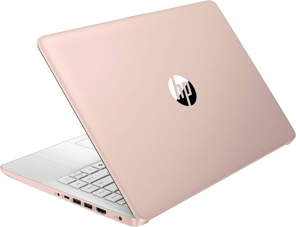 HP Stream 14' HD Anti-Glare Laptop, Intel Processor N150, 16GB RAM, 128GB UFS, Webcam, Wi-Fi 6, Long Battery Life, Copilot, Win 11 S, Gold (Renewed)