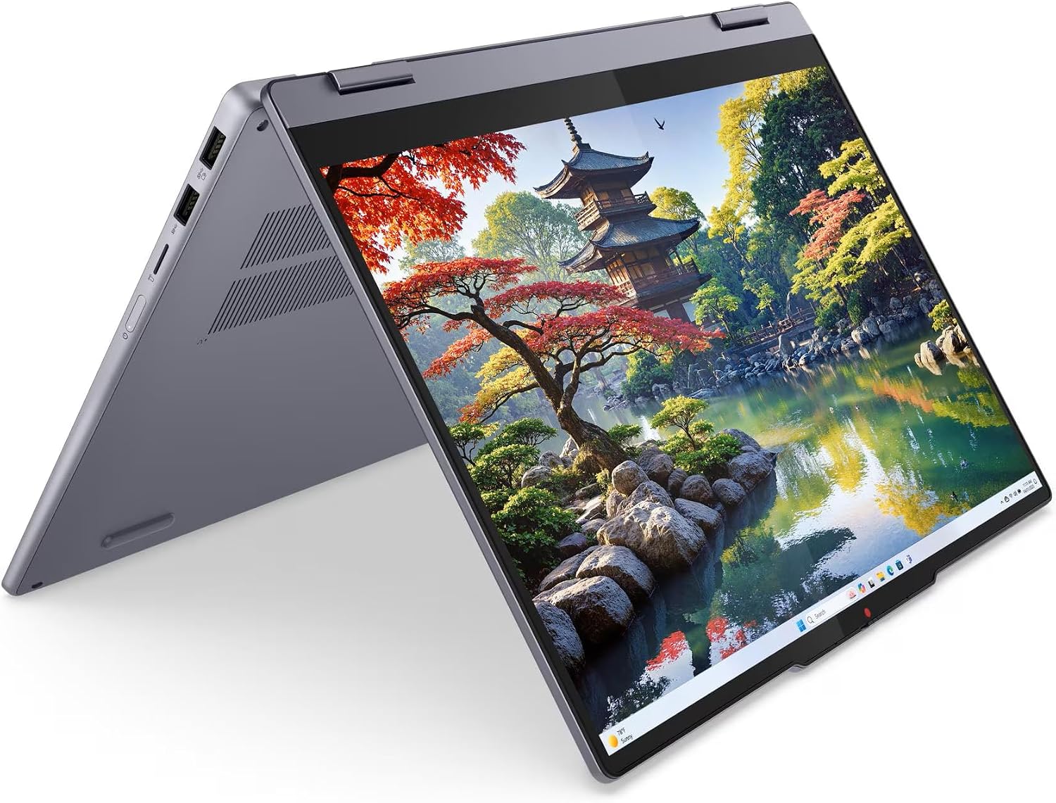 Lenovo IdeaPad 5 Flex 2-in-1 14' Touchscreen Laptop, Intel 12-core Ultra 5 225U (Beats Core 7 150U), 8GB RAM, 512GB SSD, Wi-Fi 6, Dolby Audio, Backlit Keyboard, Windows 11 Pro