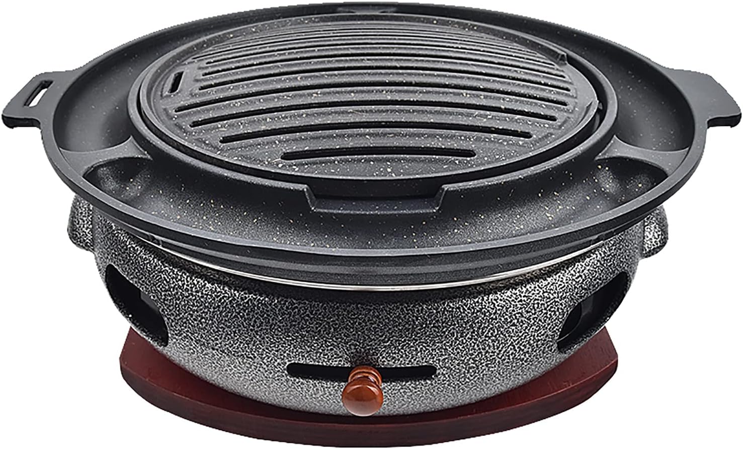 BBQ Barbeque Barbecue Grill, BBQ, Multifunctional Smokeless Charcoal Grill, Household Korean BBQ Grill, Split Design, Outdoor/Indoor (Color : G)