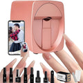 Nail Printer Nail Art Machine | Upgrade Portable 3D Nail Painting Machine W/Multiple Accessories1000+ DesignsSmart DIY Art Fingernail Printer Machine for Home Nail Salon Cute Girls Women White