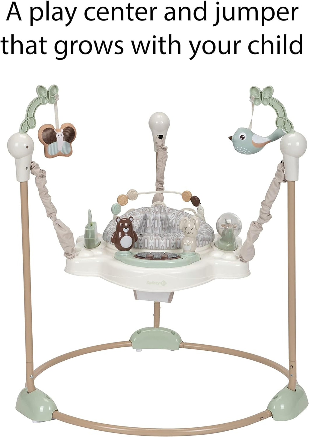 Safety 1st Bob-and-Twist Activity Center, 3-in-1 Play Center, Bouncer, and Jumper, Dunes Edge