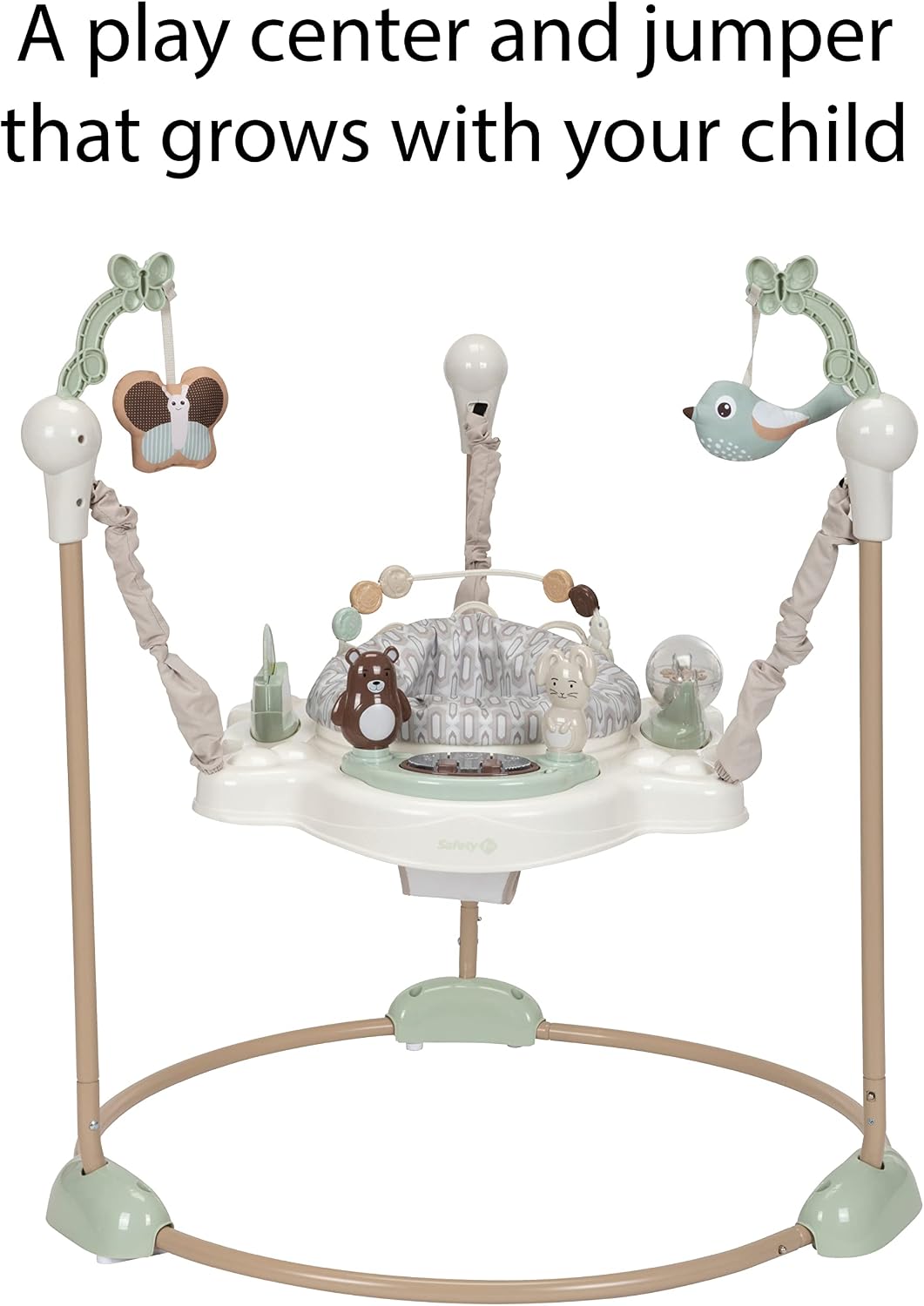 Safety 1st Bob-and-Twist Activity Center, 3-in-1 Play Center, Bouncer, and Jumper, High Street