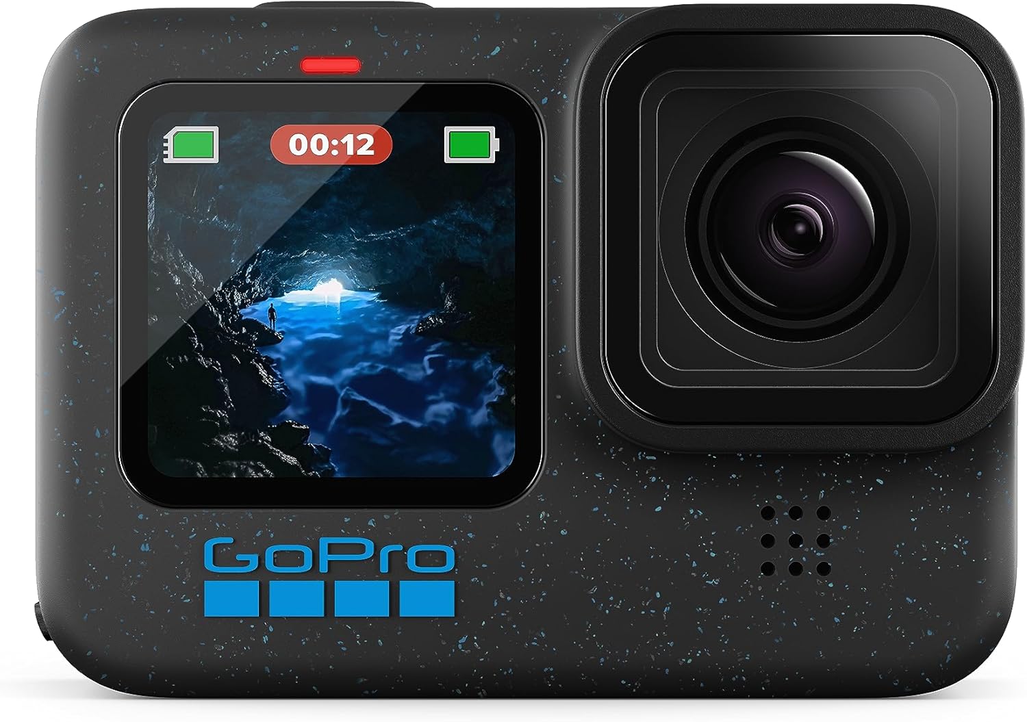 GoPro HERO12 Black - Waterproof Action Camera with 5.3K60 Ultra HD Video, 27MP Photos, HDR, 1/1.9' Image Sensor, Live Streaming, Webcam, Stabilization