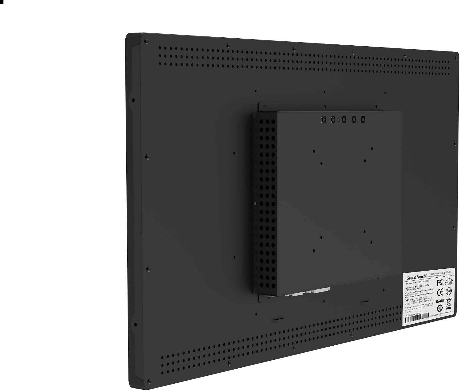 GreenTouch 18.5 Industrial Touch Monitor Open Frame, HDMI/VGA/DVI Interface, Built-in Speakers, Capacitive Touch Screen Technology