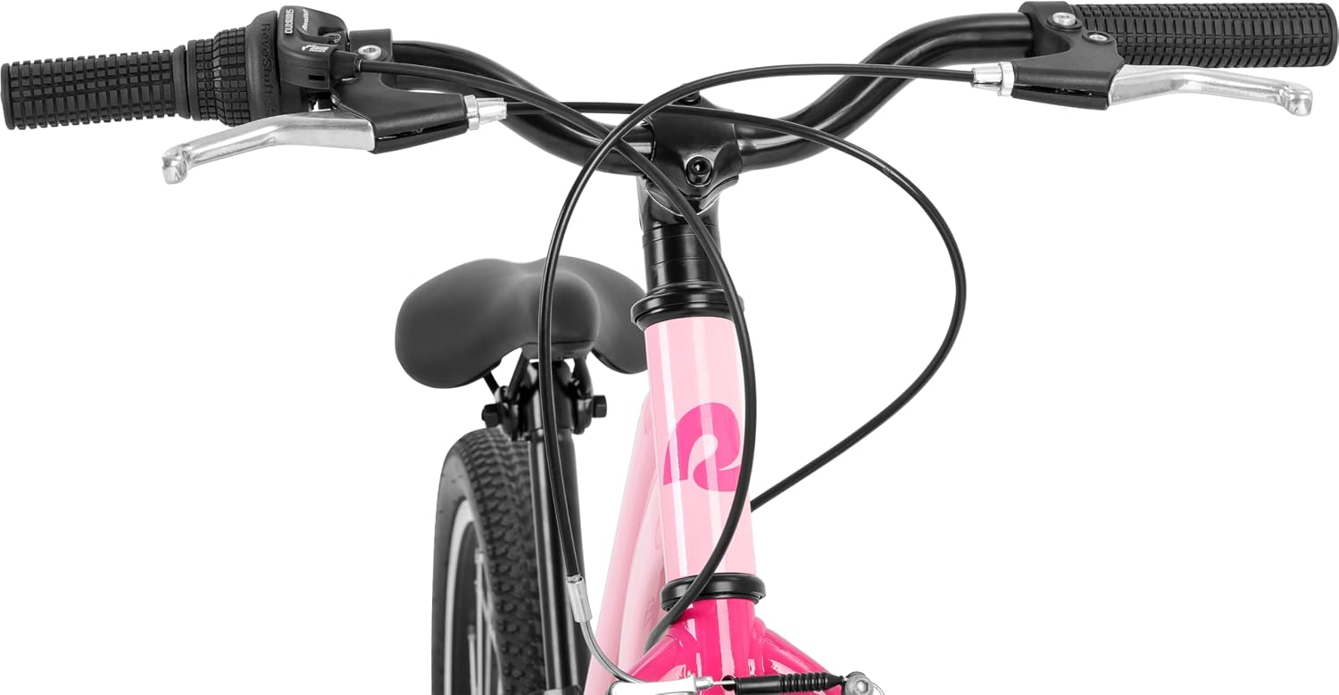 Retrospec Dart Kids Bike - 7-Speed Hybrid Bicycle for Ages 6-11 with 29in All-Season Tires & Shock Absorption - Adjustable Height Youth Bike with V-Brakes & Smooth Gear Shifting