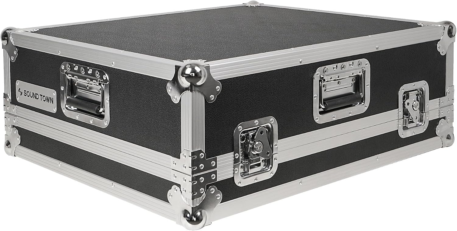 Sound Town ATA Plywood Mixer Case with Interior Foam Protection, for Allen & Heath SQ6 Digital Mixer (STRC-SQ6)
