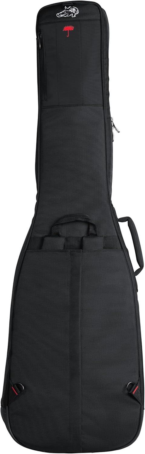 Gator Cases Pro-Go Series Ultimate Double Guitar Gig Bag, Holds (2) Bass Guitars (G-PG BASS 2X)