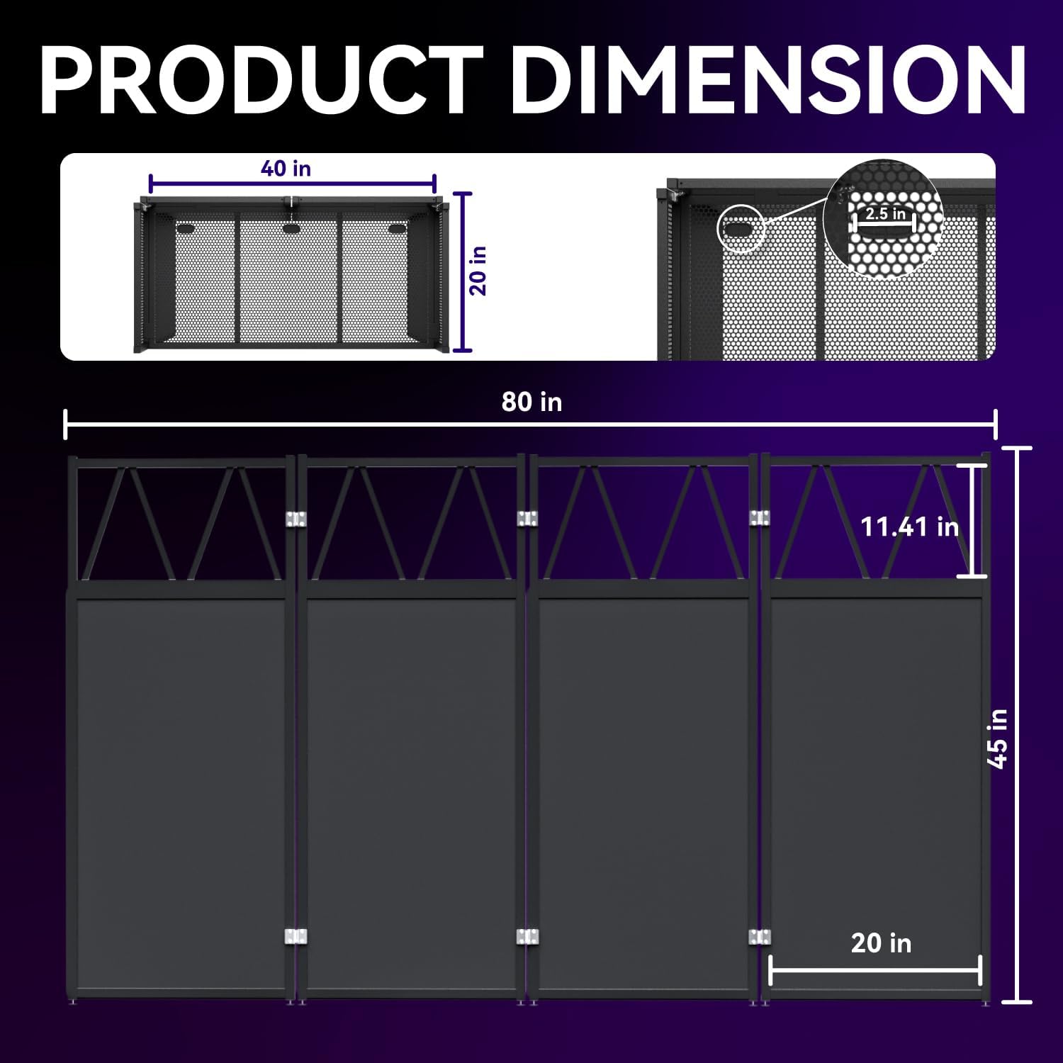 RDCMKL DJ Table Stand Portable booth, Foldable DJ Stand, Adjustable DJ Facade Booth, Easy to Assemble, Stylish, Convenient to Store and Transpor (Truss 40x25x45)