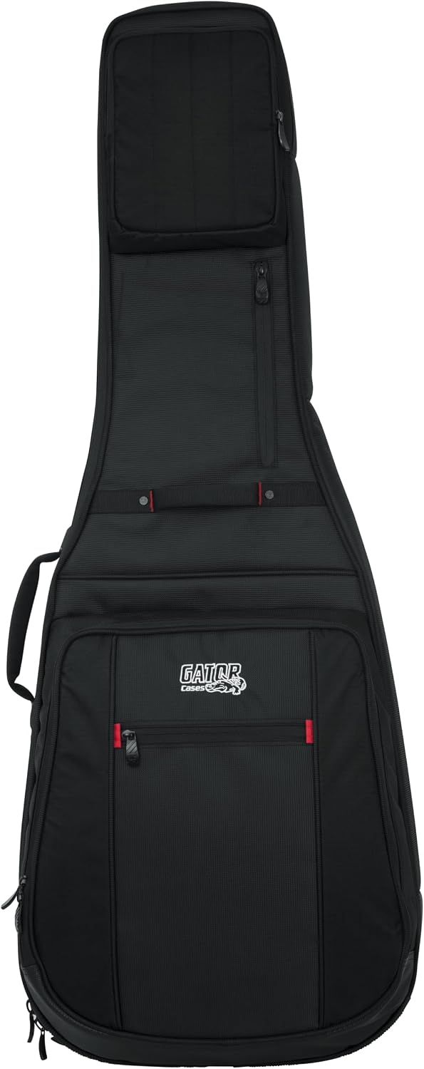 Gator Cases Pro-Go Series Ultimate Guitar Gig Bag, Fits 335 Semi Hollow or Flying V Style Guitars (G-PG-335V)