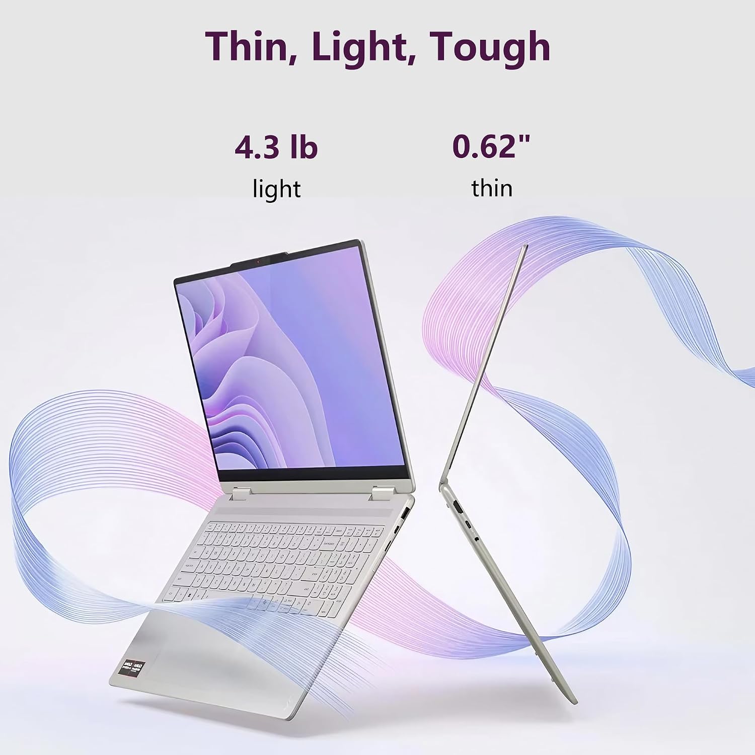 Lenovo Yoga 7 2-in-1 AI PC Laptop | 16' WUXGA IPS Touch | AMD Ryzen AI 5 340 (Up to 50 Tops) | 16GB DDR5 1TB SSD | for Creator Business Professional Wi-Fi 7 Stylus Win11 Pro w/DLCA Accessory