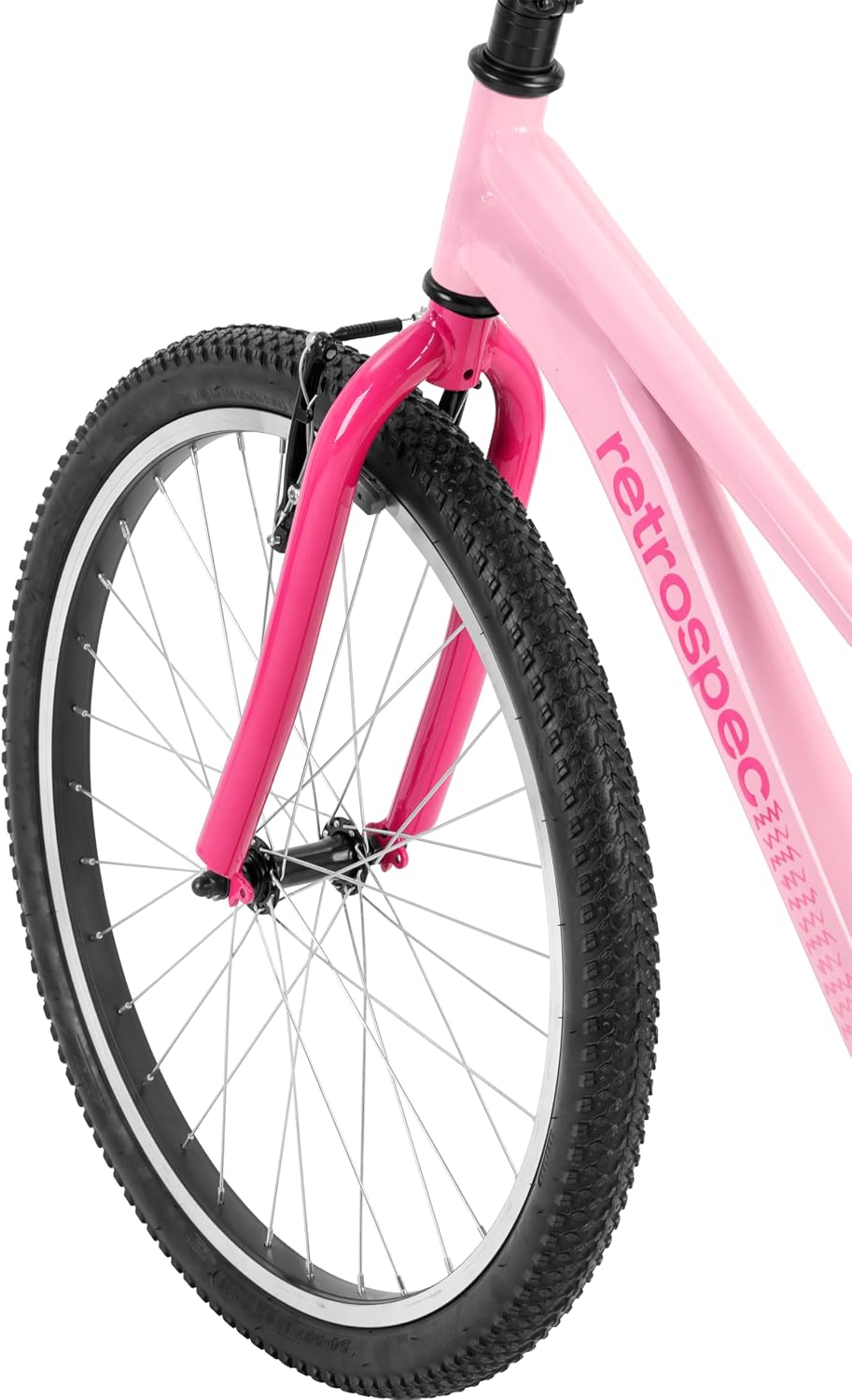 Retrospec Dart Kids Bike - 7-Speed Hybrid Bicycle for Ages 6-11 with 29in All-Season Tires & Shock Absorption - Adjustable Height Youth Bike with V-Brakes & Smooth Gear Shifting
