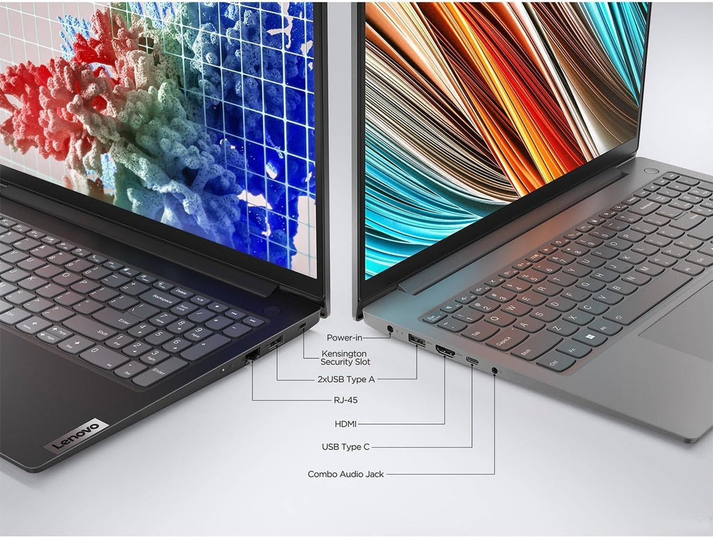 Lenovo V15 G2 Laptop, 15.6' FHD Screen, Intel Dual-core Processor, 16GB RAM, 1TB SSD, Webcam, HDMI, Wi-Fi, Windows 11 Home, Black