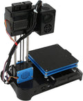 3D Printer 3D Printers Desktop Printing Machine for Kids 100x100x100mm Print Size Removable Platform One-Key Printing with TF Card PLA Sample Filament for Black