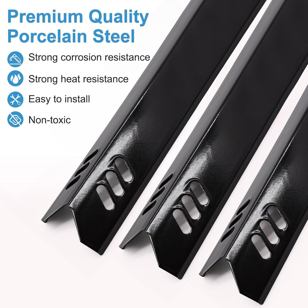 Grill Replacement Parts for Dyna-Glo DGB610SSP DGF600SSP, Drip Pan Grease Tray & Grill Grates & Heat Tents for Dyna Glo DGB610SSP 6 Burner Grill Models