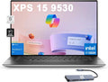 Dell XPS 15 9530 Business Laptop (15.6' FHD+, Intel 10-Core i7-13620H (Beat i9-12900H), 32GB DDR5 RAM, 1TB SSD), Backlit, Fingerprint, Thunderbolt 4, Wi-Fi 6, IST HUB, Win 11 Pro w/AI Copilot, Silver