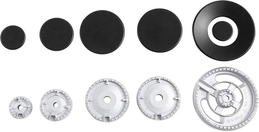 Empava 30-Inch Gas Stove Cooktop - 5 Italy SABAF Sealed Burner NG/LPG Convertible in Stainless Steel