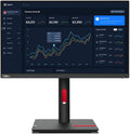 Lenovo ThinkVision T22i-30 22' Class Full HD LED Monitor - 16:9 - Raven Black