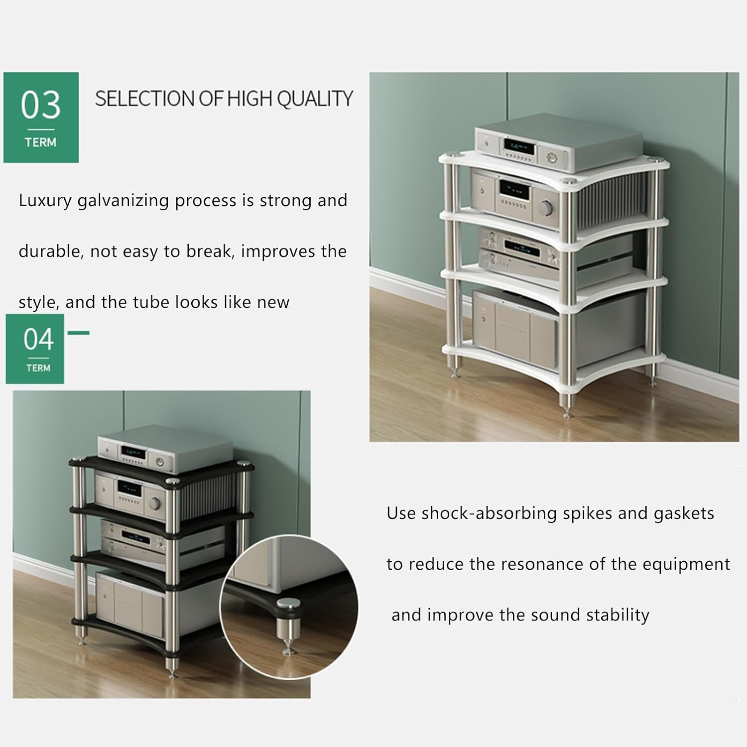 Stereo cabinet,audio rack,av media stand,stereo stand,audio stand,av cabinet,stereo racks and stands,media rack,hifi rack,audio rack cabinet,stereo rack,audio cabinet,audio-video shelving,av rack(2-la
