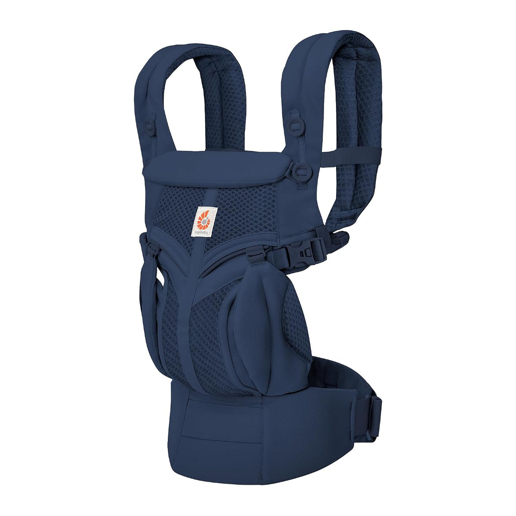 Ergobaby Omni Classic Baby Carrier for Newborn to Toddlers 0-48 Months (7-45 lbs) - 4-Position Breathable Mesh Baby Carrier with Ergonomic Support - One Size